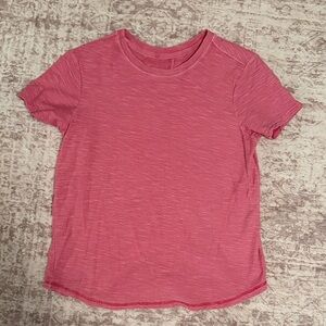 Pilcro Pink Short Sleeve Tee